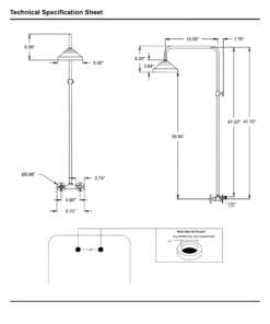 Antique brass shower fixtures with vintage brass shower system