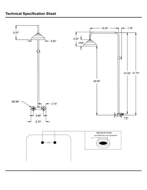 Antique brass shower fixtures with vintage brass shower system